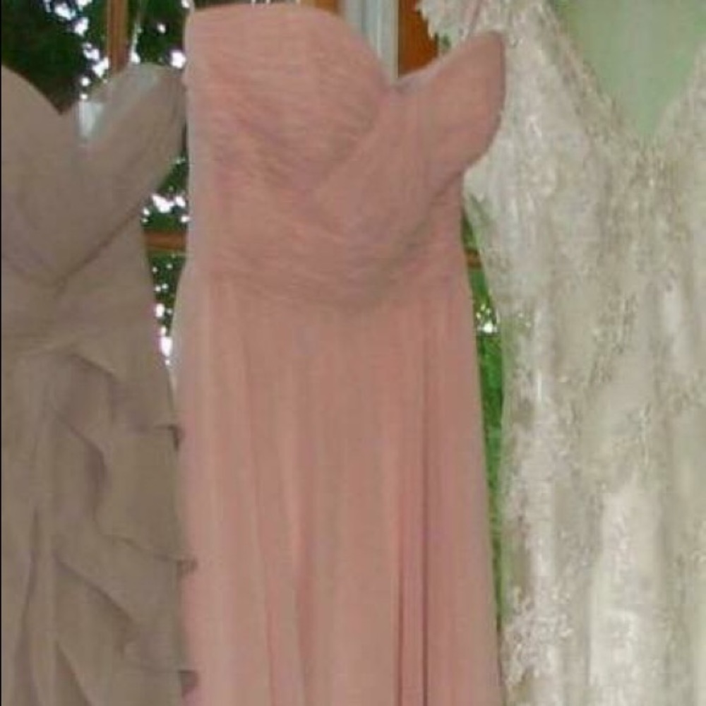 Bridesmaid dress.
